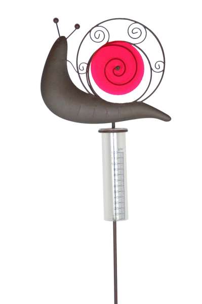 Dekorativer Regenmesser „Schnecke“
